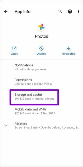 Google-Photos-Storage-and-Cache-513x1024-1 أفضل 6 طرق لإصلاح صور Google عالقة عند إعداد مكتبة الصور الخاصة بك