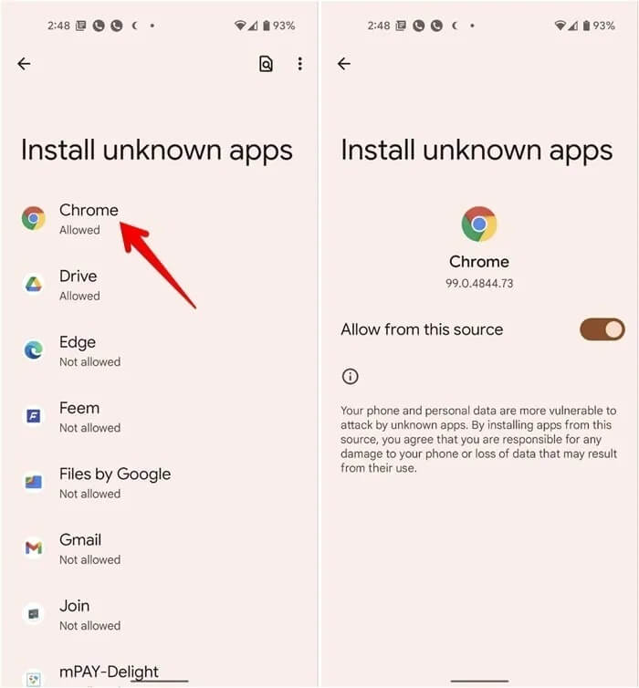 Google-Play-Services-Install-Unknown-Apps-Allow كيفية تثبيت خدمات Google Play على هاتف Android
