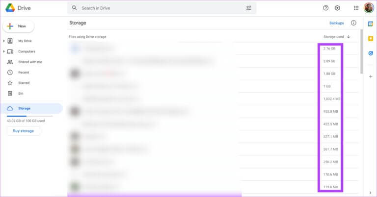Google-drive-storage-2-1-768x402-1 أفضل 5 طرق لتحرير مساحة التخزين على Google Drive
