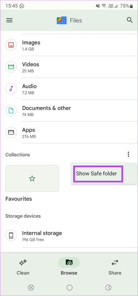 Hide-files-android-10-478x1024-1 كيفية إخفاء الملفات على Android باستخدام تطبيق ملفات Google