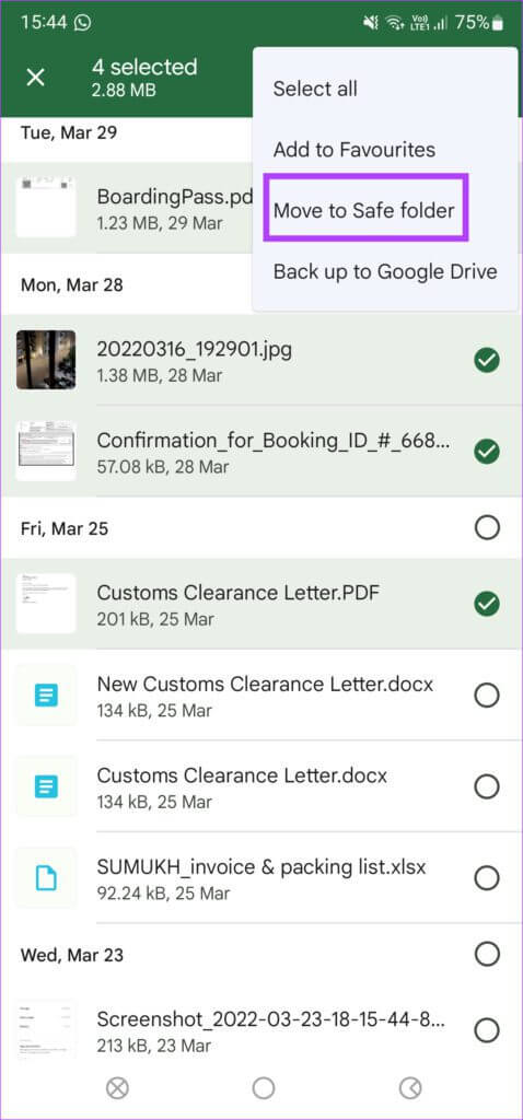 Hide-files-android-7-478x1024-1 كيفية إخفاء الملفات على Android باستخدام تطبيق ملفات Google