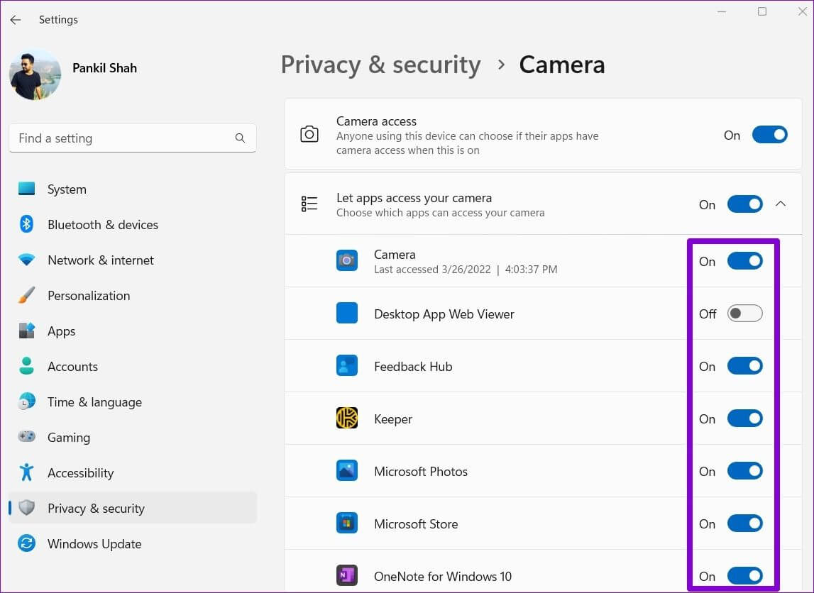 Manage-App-Permission-for-Multiple-Apps-at-Once-on-Windows-11 كيفية تمكين وتعطيل وإدارة أذونات التطبيق على Windows 11