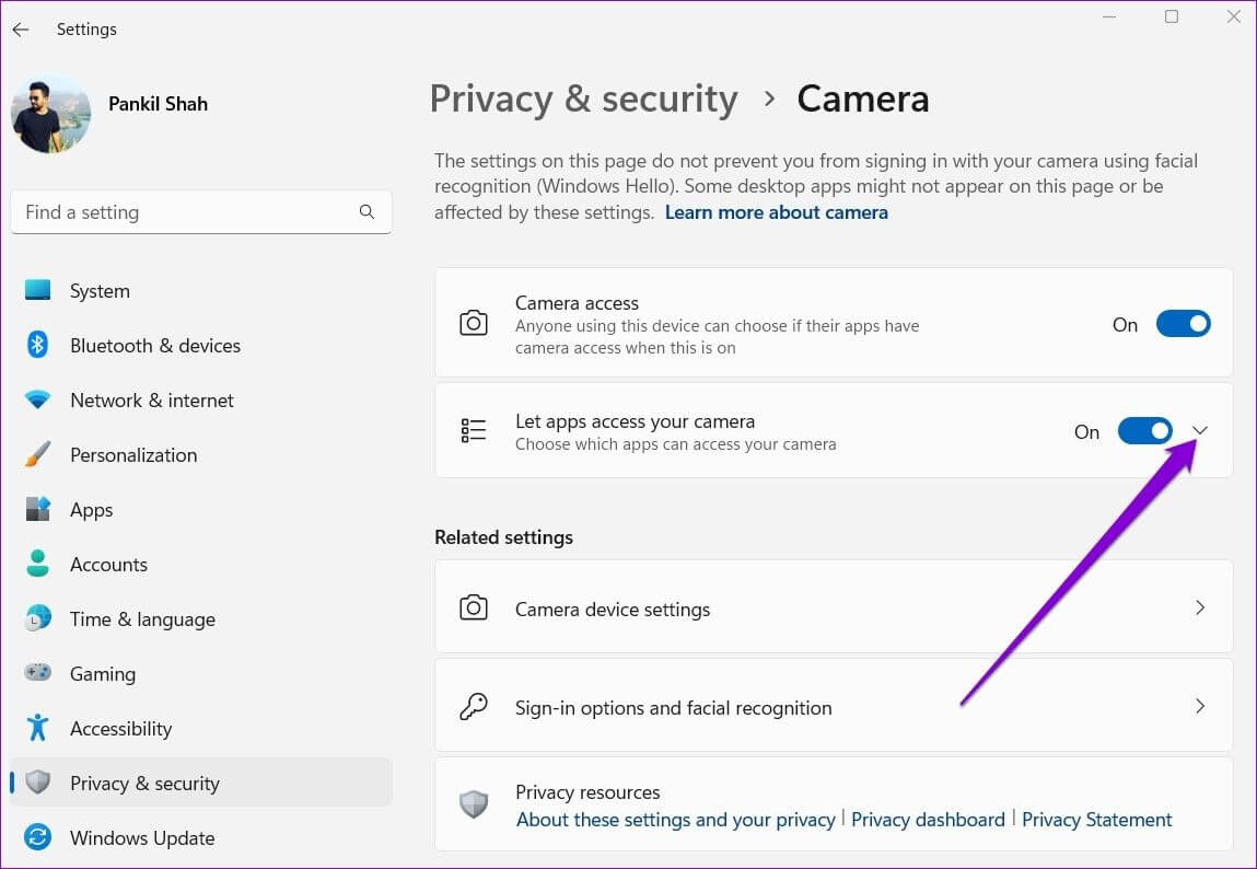Manage-App-Permission-on-Per-App-Basis-on-Windows-11 كيفية تمكين وتعطيل وإدارة أذونات التطبيق على Windows 11