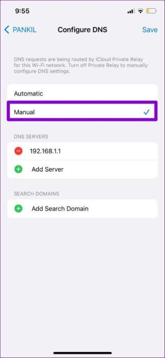 Manual-DNS-on-iPhone-474x1024-1-324x700 أفضل 7 طرق لإصلاح عدم تحميل Chrome للصفحات على Android و iPhone