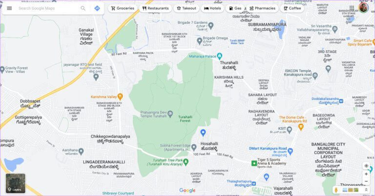 Maps-route-1-768x402-1 كيفية مشاركة المسار أو الاتجاهات المخصصة على خرائط Google لأجهزة الكمبيوتر الشخصية وأجهزة Android