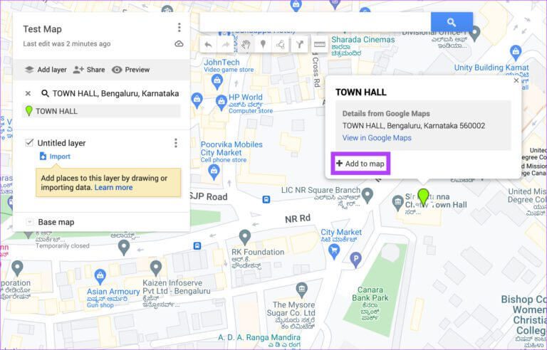 Maps-route-10-768x492-1 كيفية مشاركة المسار أو الاتجاهات المخصصة على خرائط Google لأجهزة الكمبيوتر الشخصية وأجهزة Android