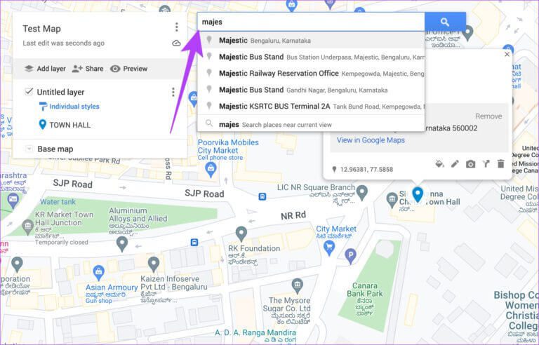 Maps-route-11-768x492-1 كيفية مشاركة المسار أو الاتجاهات المخصصة على خرائط Google لأجهزة الكمبيوتر الشخصية وأجهزة Android