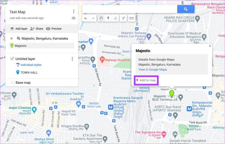 Maps-route-12-768x492-1 كيفية مشاركة المسار أو الاتجاهات المخصصة على خرائط Google لأجهزة الكمبيوتر الشخصية وأجهزة Android