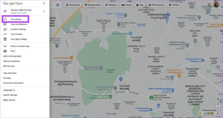 Maps-route-2-768x406-1 كيفية مشاركة المسار أو الاتجاهات المخصصة على خرائط Google لأجهزة الكمبيوتر الشخصية وأجهزة Android