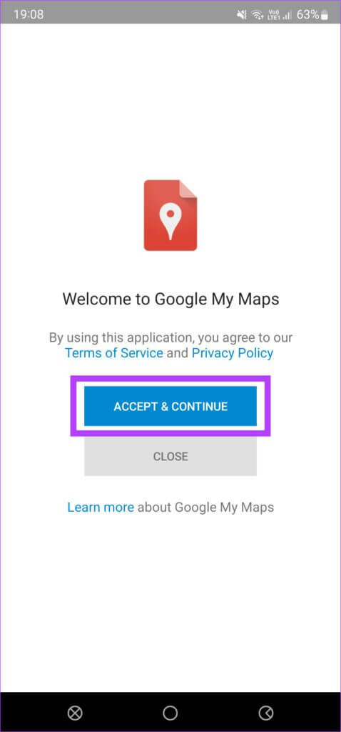 Maps-route-22-478x1024-1 كيفية مشاركة المسار أو الاتجاهات المخصصة على خرائط Google لأجهزة الكمبيوتر الشخصية وأجهزة Android