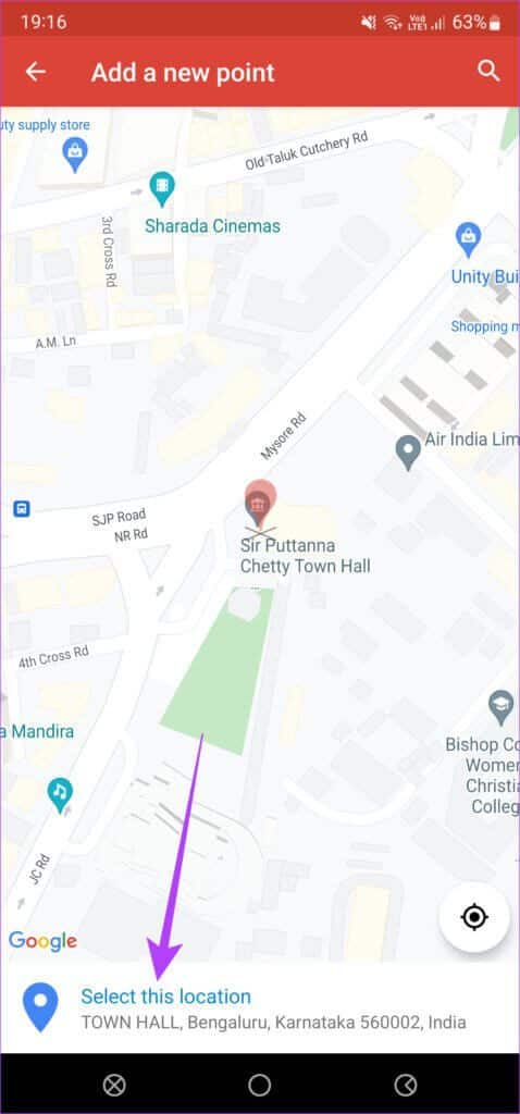 Maps-route-31-478x1024-1 كيفية مشاركة المسار أو الاتجاهات المخصصة على خرائط Google لأجهزة الكمبيوتر الشخصية وأجهزة Android