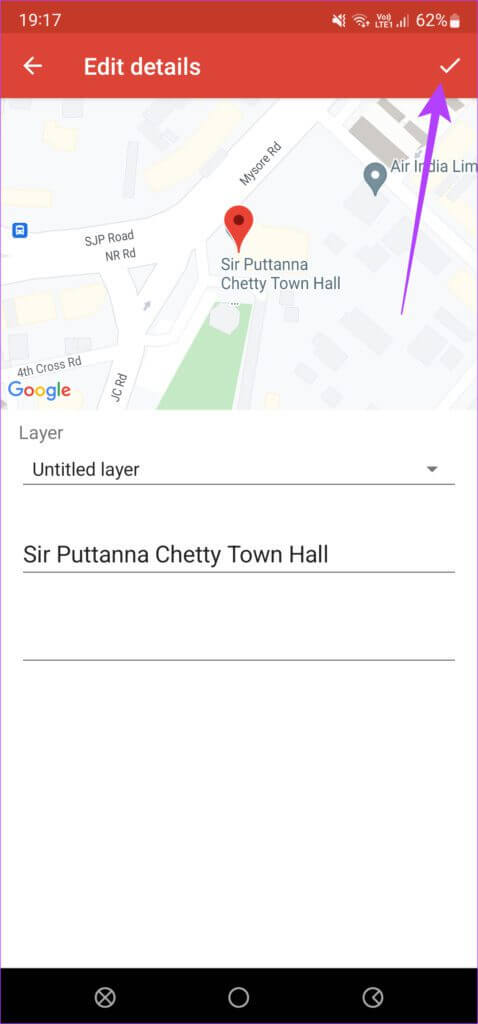 Maps-route-32-478x1024-1 كيفية مشاركة المسار أو الاتجاهات المخصصة على خرائط Google لأجهزة الكمبيوتر الشخصية وأجهزة Android