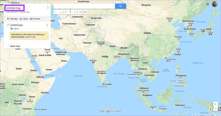 Maps-route-5-1-768x405-1 كيفية مشاركة المسار أو الاتجاهات المخصصة على خرائط Google لأجهزة الكمبيوتر الشخصية وأجهزة Android