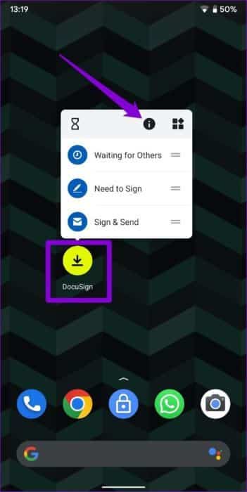 Open-App-Info-Android-513x1024-1 كيفية تثبيت الوظائف الإضافية واستخدامها في محرر مستندات Google