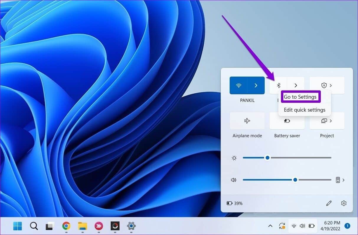 Open-Bluetooth-Settings-on-Windows-11-1-1213x798 كيفية إصلاح مشكلات تشويه الصوت أثناء البث على Windows 11