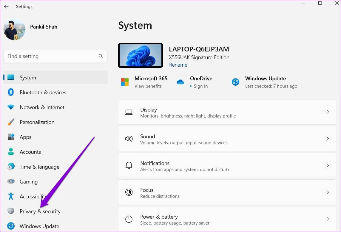 Privacy-Security-Settings-on-Windows كيفية تمكين وتعطيل وإدارة أذونات التطبيق على Windows 11