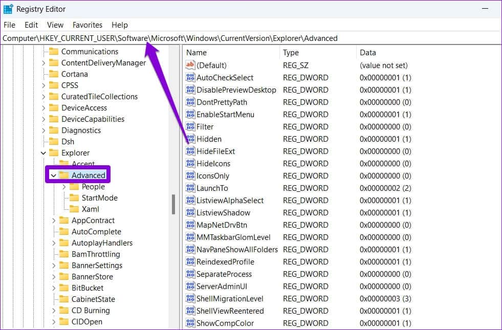 Registry-Editor-981x645 كيفية التخلص من لوحة الأدوات على Windows 11
