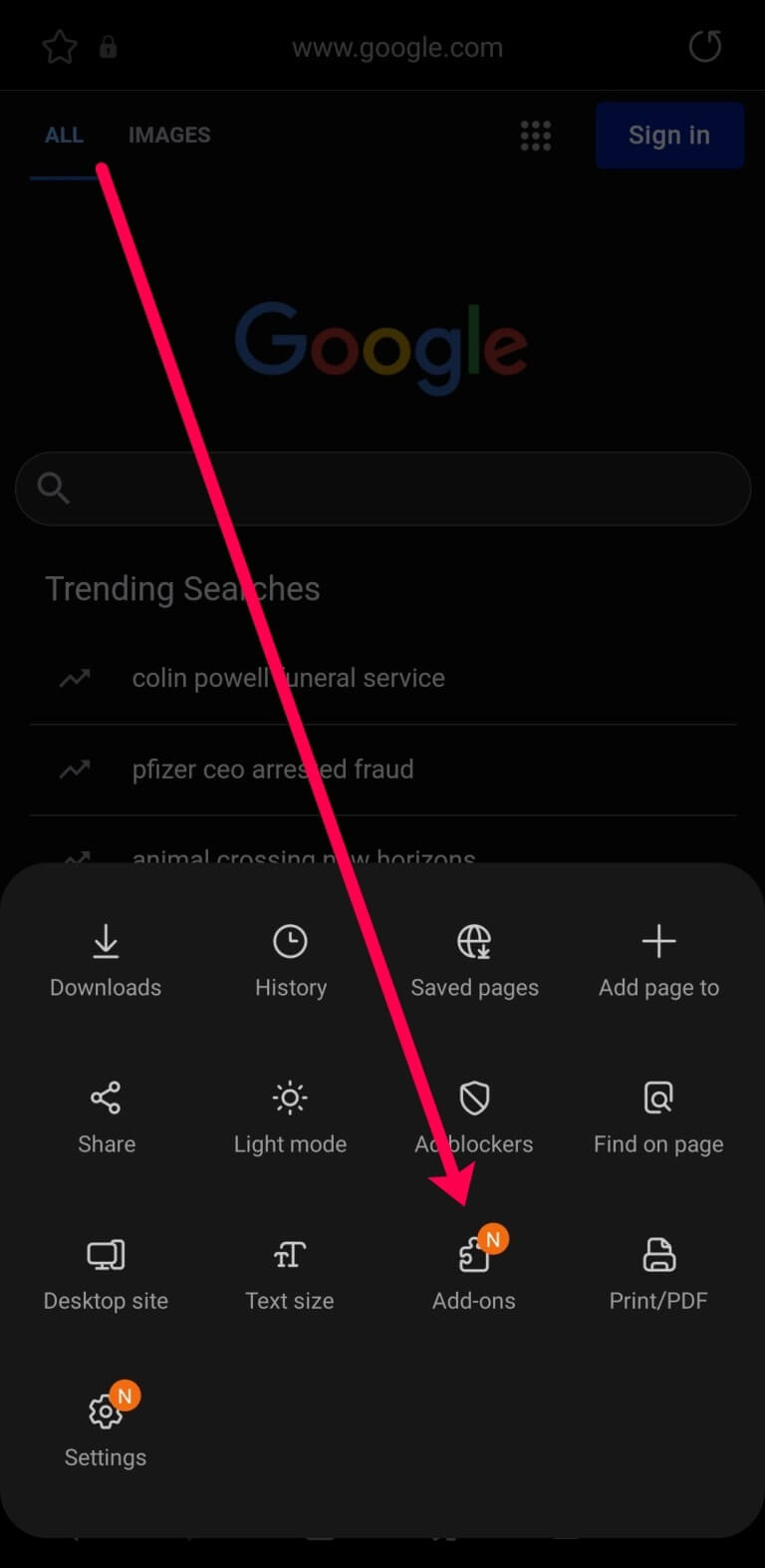 Screenshot-7-2-768x1573 كيفية منع الإعلانات المنبثقة على Android