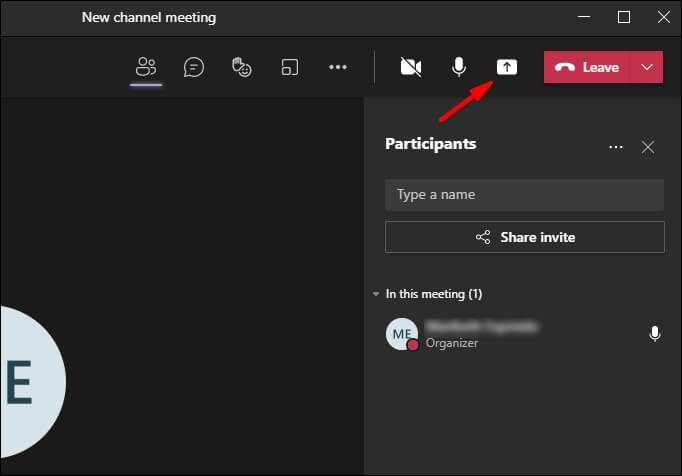 Screenshot_10-25-682x476 كيفية مشاركة مقطع فيديو بالصوت في Microsoft Teams
