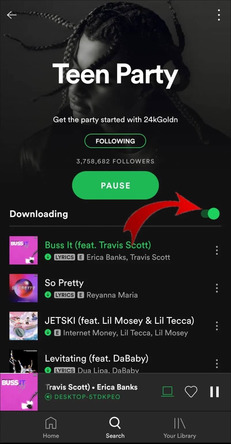 Screenshot_2021-03-27-09-05-13-229_com.spotify.music_-802x1536 كيفية إضافة ملفات محلية إلى Spotify