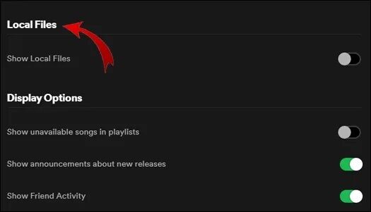Screenshot_3-78-525x301 كيفية إضافة ملفات محلية إلى Spotify