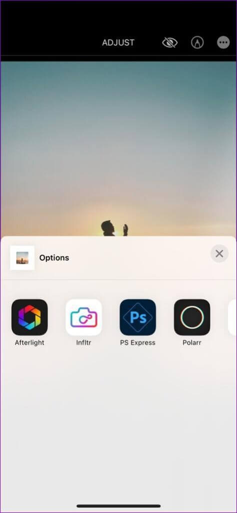 Select-Photo-Extension-474x1024-1 كيفية استخدام الإضافات في تطبيق الصور على iPhone