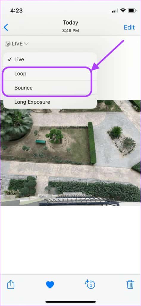 Send-Live-Photos-as-GIFs-from-Photos-App-4-474x1024-1 كيفية إرسال صور حية كملفات GIF على WhatsApp