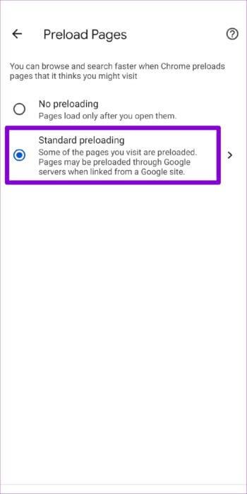 Standard-Preloading-Chrome-for-Android-512x1024-1-350x700 أفضل 7 طرق لإصلاح عدم تحميل Chrome للصفحات على Android و iPhone