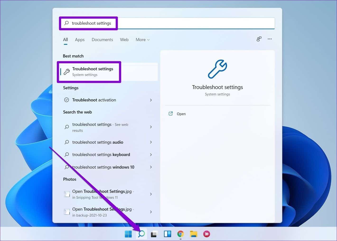 Troubleshoot-Settings-6-1-1420x1015 كيفية إصلاح مشكلات تشويه الصوت أثناء البث على Windows 11