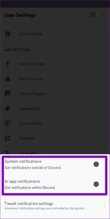 Turn-Off-Discord-Notifications-for-Mobile-App-513x1024-1 كيفية إيقاف تشغيل إشعارات Discord على الهاتف المحمول والكمبيوتر الشخصي