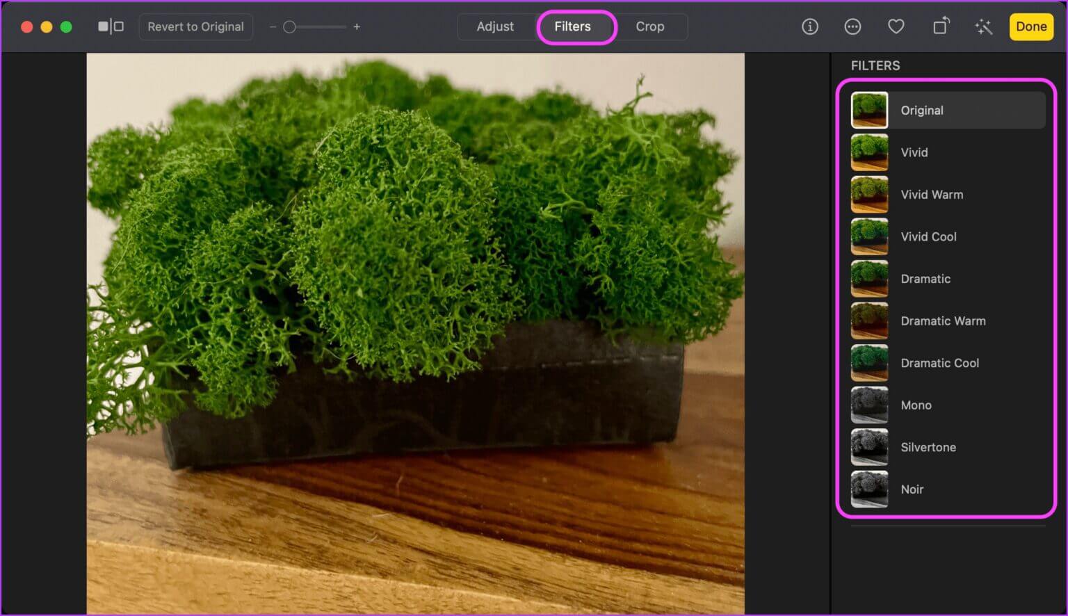 Use-Filters-for-Enhancing-Your-Photos-3-1536x886-1 كيفية تحرير الصور باستخدام تطبيق الصور على جهاز Mac