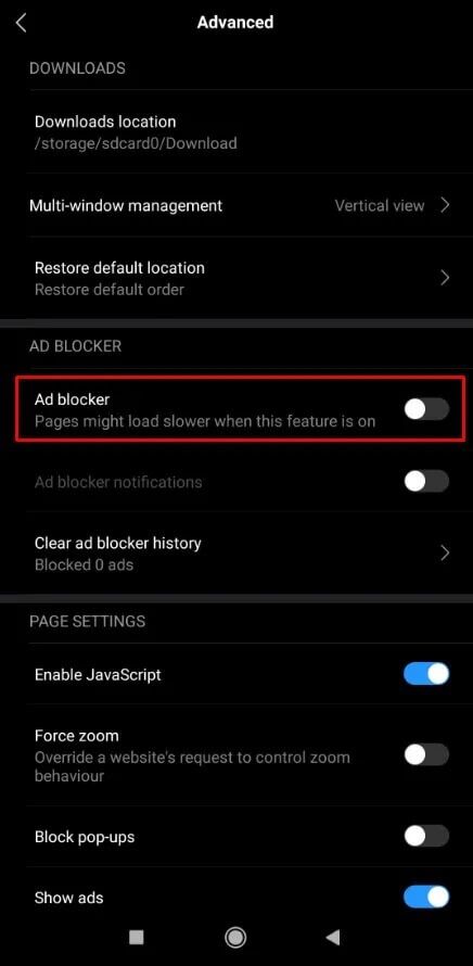 adbloker-436x890 كيفية منع الإعلانات المنبثقة على Android