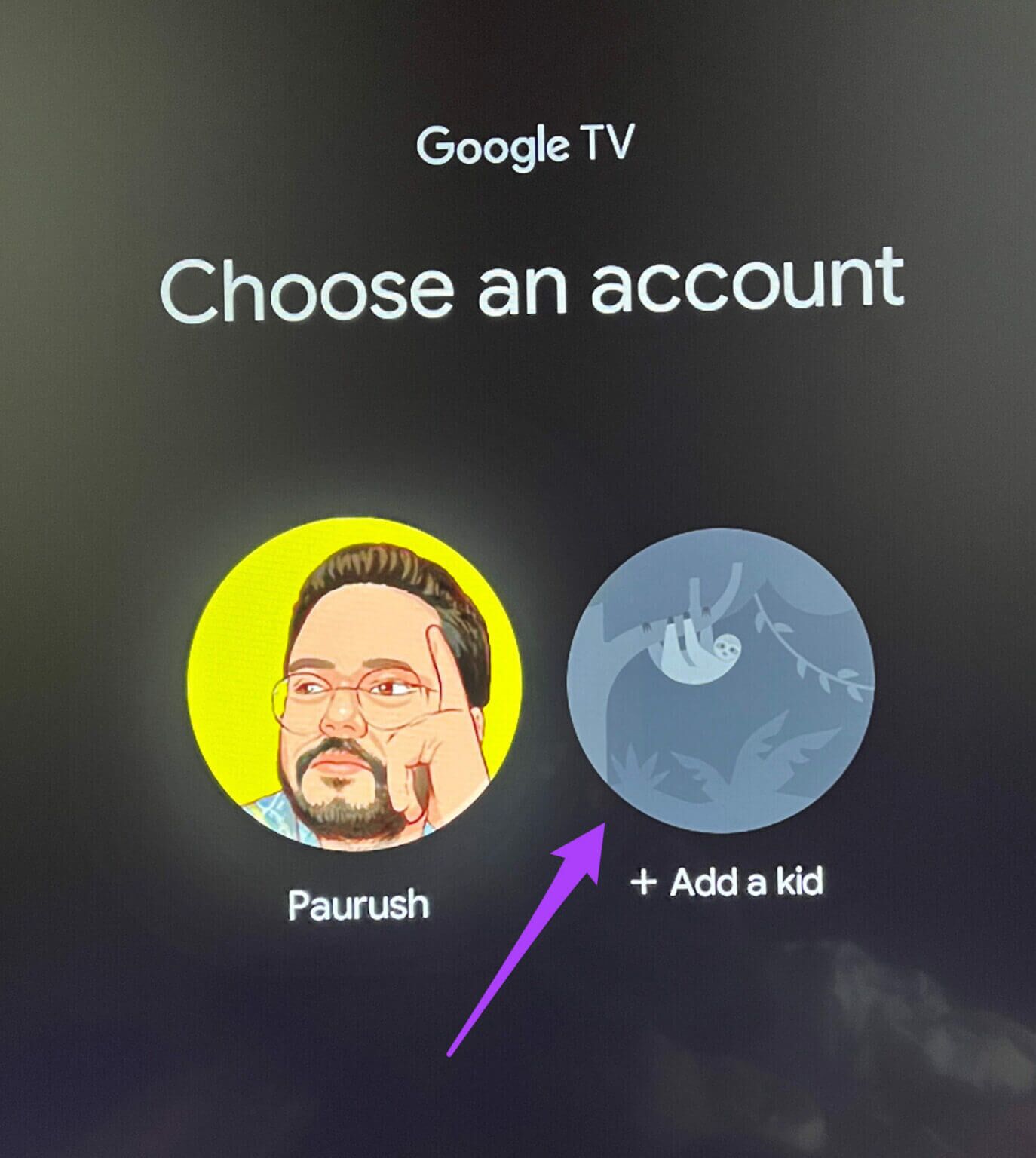 add-a-kid-profile-google-tv-1374x1536-1-1374x1536 أفضل 5 نصائح وحيل لتلفزيون Android باستخدام واجهة Google TV