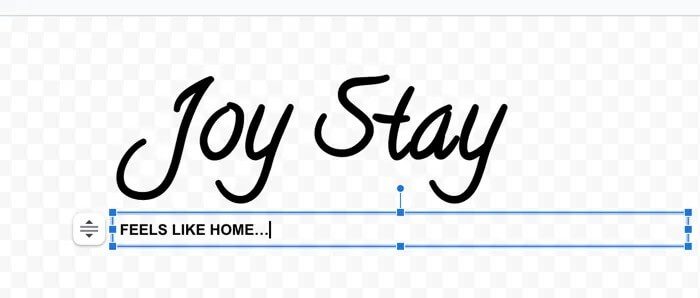 add-a-tagline كيفية إنشاء شعار باستخدام Google Drawings