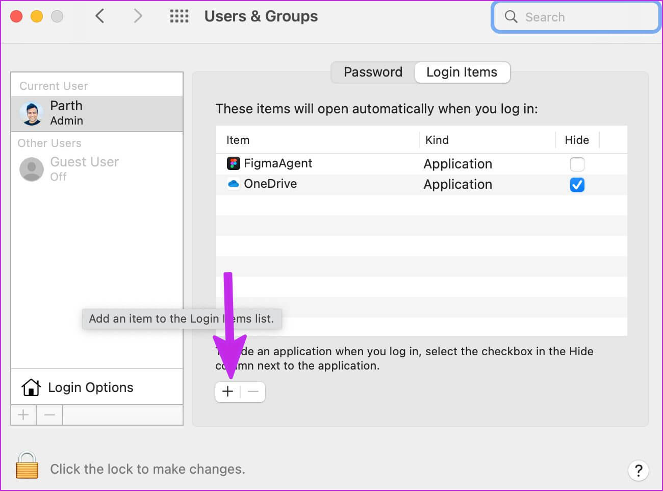 add-telegram-to-startup-list أفضل 7 طرق لإصلاح عدم عمل Telegram على Mac