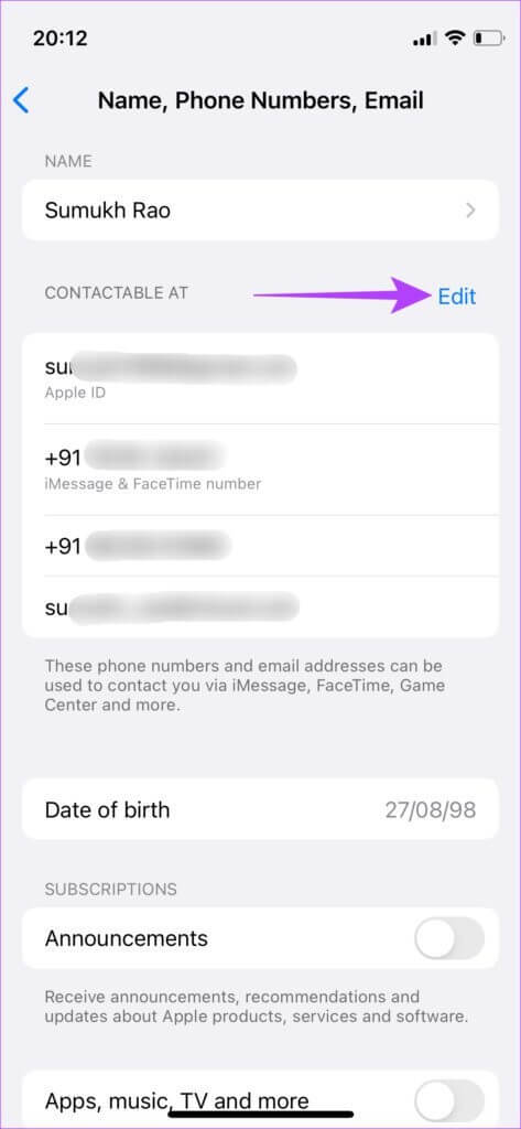 change-iphone-number-10-1-473x1024-1-473x1024 طريقة تغيير رقم الهاتف المرتبط بمعرف Apple