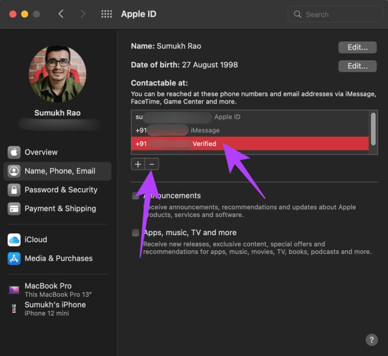 change-iphone-number-23-768x705-1-768x705 طريقة تغيير رقم الهاتف المرتبط بمعرف Apple