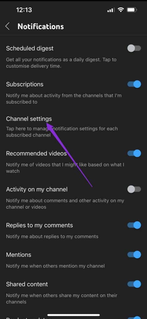 channel-settings-youtube-app-473x1024-1 أهم 6 ميزات على YouTube يجب أن تجربها على Android و iPhone
