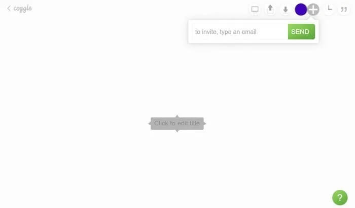 coggle-invite 5 تطبيقات خرائط ذهنية لالتقاط أفكارك ومشاركتها