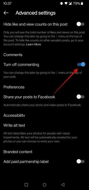 comments-instagram-disable-commenting كيفية إدارة التعليقات على Instagram