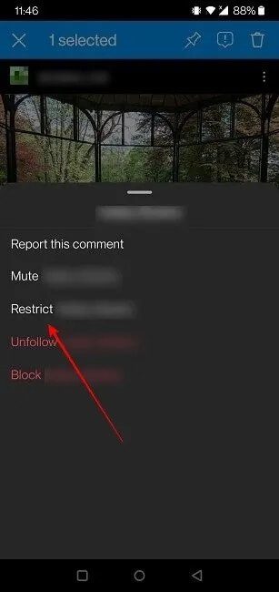 comments-instagram-restrict كيفية إدارة التعليقات على Instagram