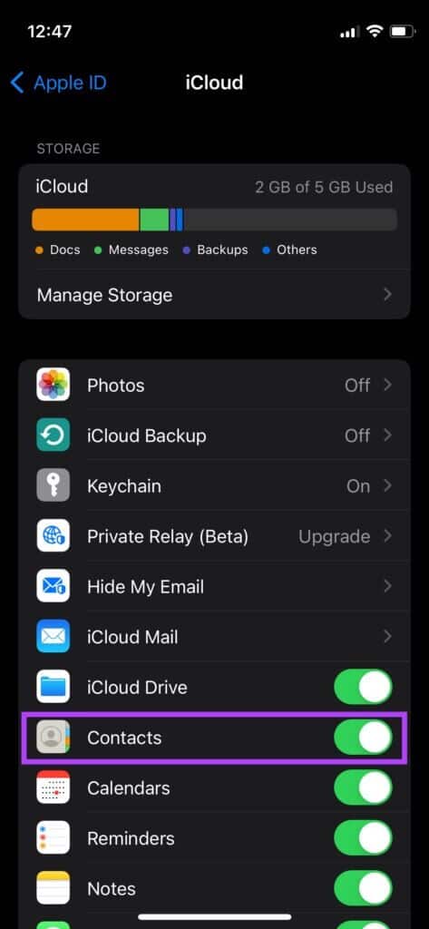 contacts-sync-1-473x1024-1-473x1024 أفضل 7 طرق لإصلاح عدم مزامنة جهات اتصال iCloud على iPhone