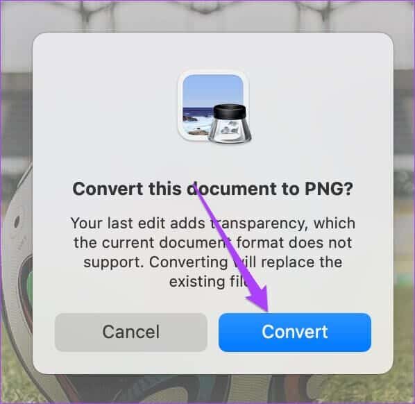 convert-jpg-to-png-image-preview-mac-598x582 كيفية إزالة خلفية الصورة على نظام Mac باستخدام Preview