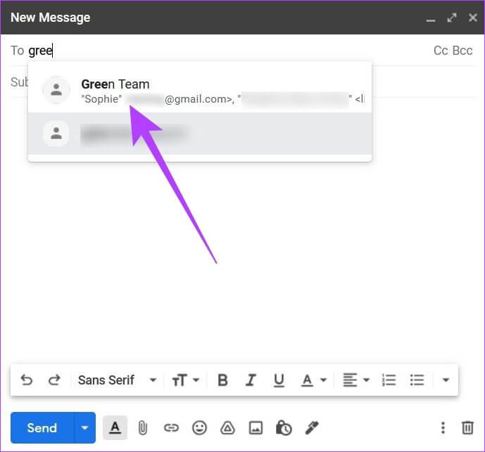 كيفية إنشاء قائمة بريدية مخصصة في Gmail - %categories