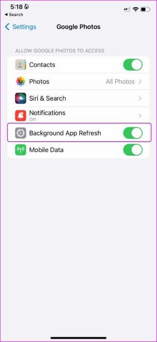disable-background-app-refresh-473x1024-1-323x700 كيفية مزامنة مكتبة صور Apple مع صور Google