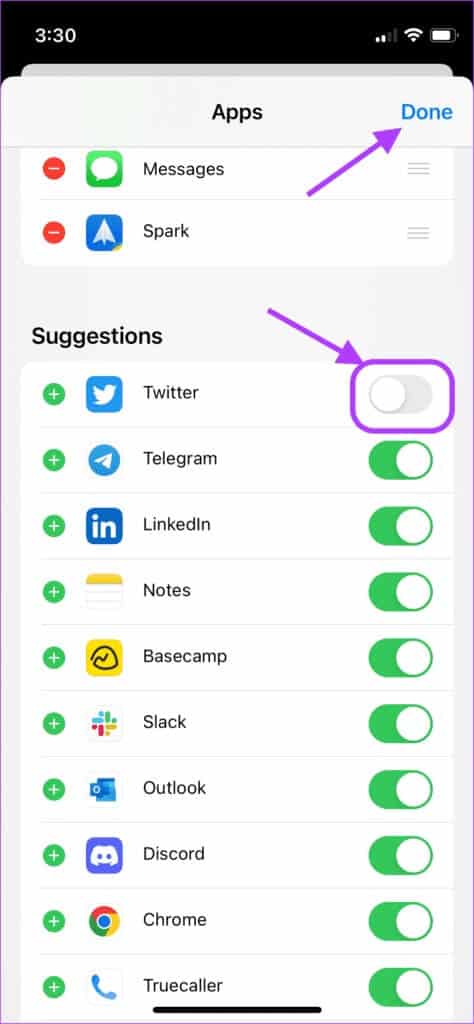 كيفية تحرير ورقة المشاركة Share Sheet على iPhone - %categories