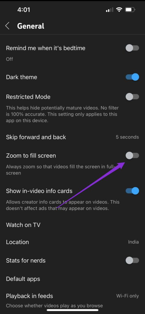 enable-zoom-to-fill-youtube-app-473x1024-1 أهم 6 ميزات على YouTube يجب أن تجربها على Android و iPhone