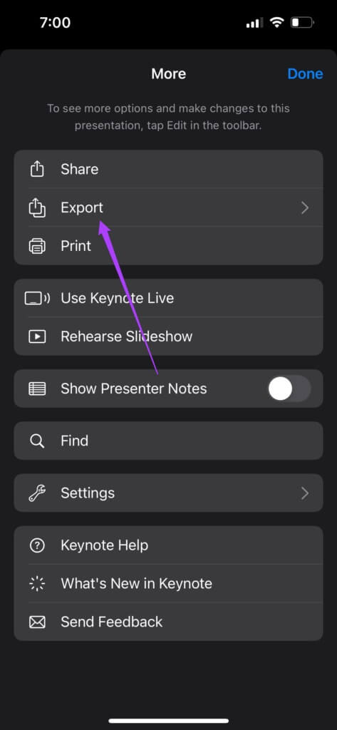 export-keynote-on-iphone-473x1024-1-473x1024 كيفية تحويل ملف Keynote إلى فيديو على iPhone و iPad و Mac