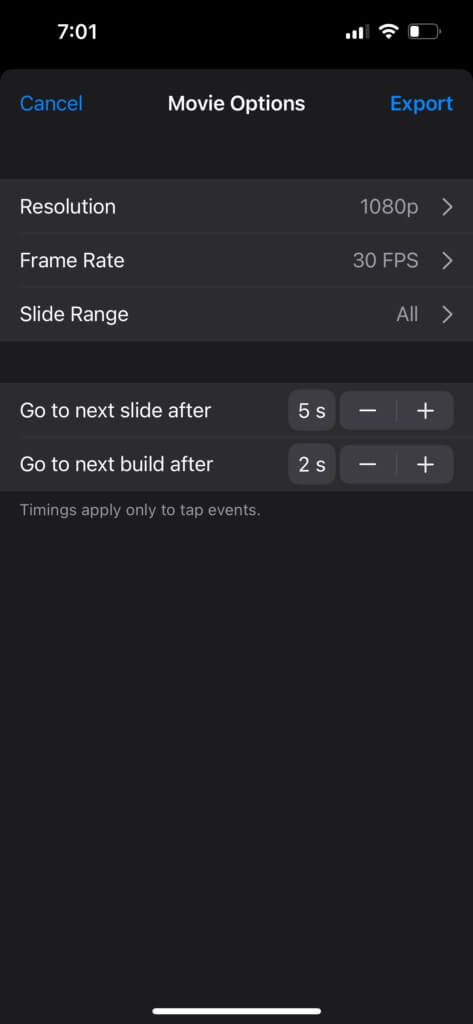 export-settings-keynote-to-video-iphone-473x1024-1-473x1024 كيفية تحويل ملف Keynote إلى فيديو على iPhone و iPad و Mac