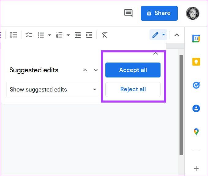 google-docs-track-changes-accept-reject-changes-679x577 كيفية استخدام تعقب التغييرات في مستندات Google